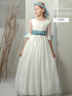 FIRST HOLY COMMUNION DRESS - STYLE V469