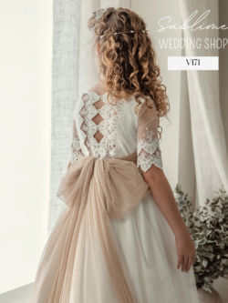 FIRST HOLY COMMUNION DRESS - STYLE V171