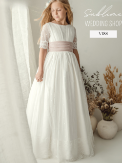 FIRST HOLY COMMUNION DRESS - STYLE V188