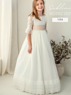 FIRST HOLY COMMUNION DRESS - STYLE V154