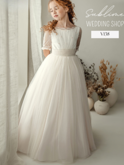 FIRST HOLY COMMUNION DRESS - STYLE V138