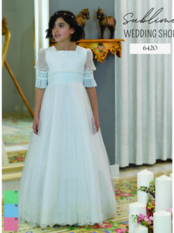 VESTIDO COMUNIÓN - MODELO 6420