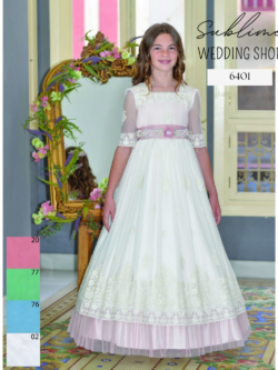 FIRST HOLY COMMUNION DRESS - 6401