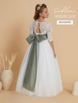 FIRST HOLY COMMUNION DRESS - STYLE 617006MD