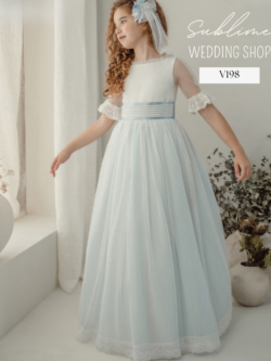 FIRST HOLY COMMUNION DRESS - STYLE V198